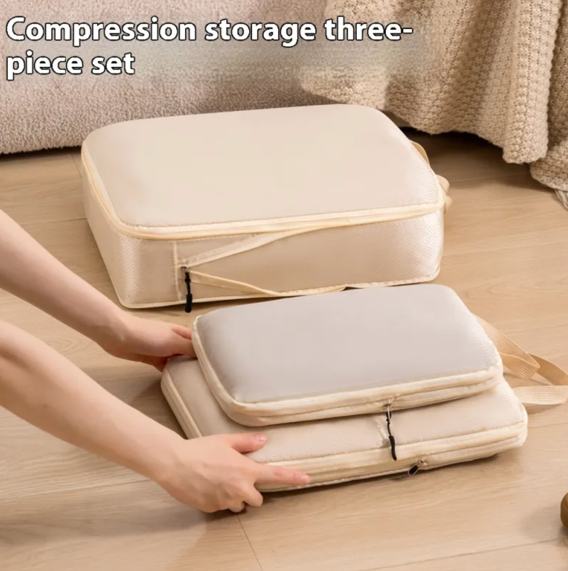 PACKWARD 3-Piece Compression Packing Cubes
